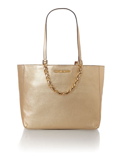 gold MICHAEL KORS Women Handbags 